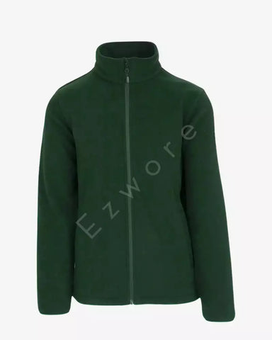 Pareman Melange Green Fleece Jacket