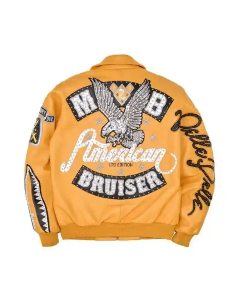Pelle Pelle American Bruiser Yellow Jacket