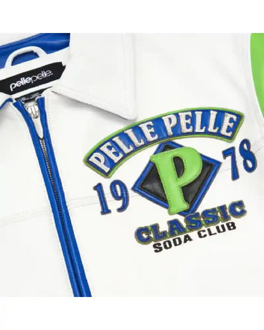 Pelle Pelle American Soda Club White Jacket