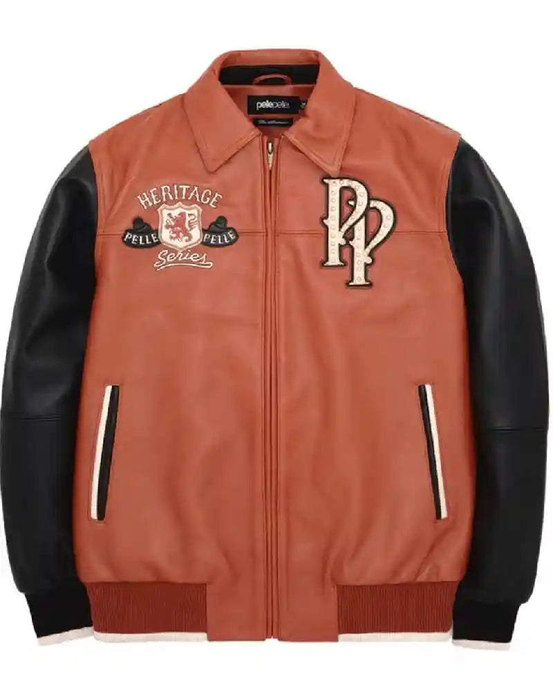 Pelle Pelle Brown Heritage Leather Jacket