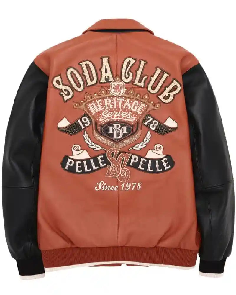 Pelle Pelle Brown Heritage Leather Jacket