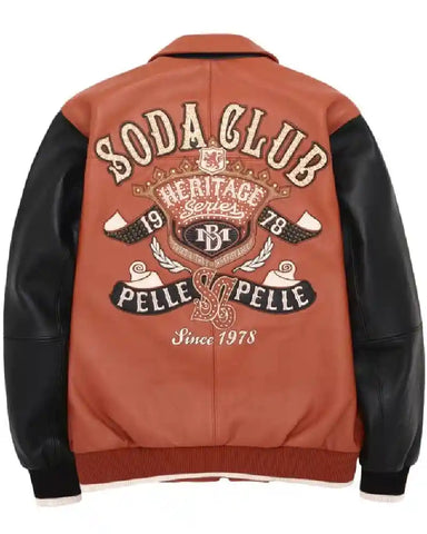 Pelle Pelle Brown Heritage Leather Jacket