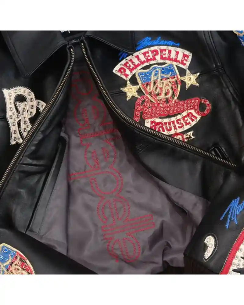 Pelle Pelle American Bruiser Crop Leather Jacket