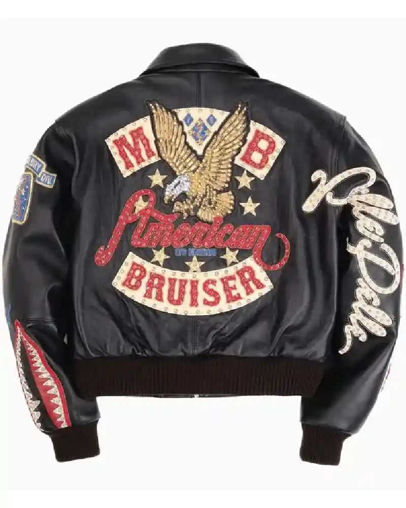 Pelle Pelle American Bruiser Crop Leather Jacket