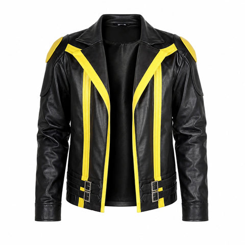 Go TeamÂ Spark Leather Cosplay Jacket