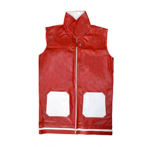Pokemon Red Masters Leather Cosplay Vest