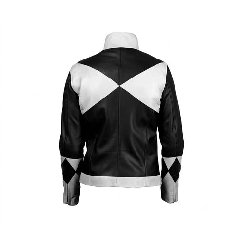 Power Rangers Black Leather Jacket