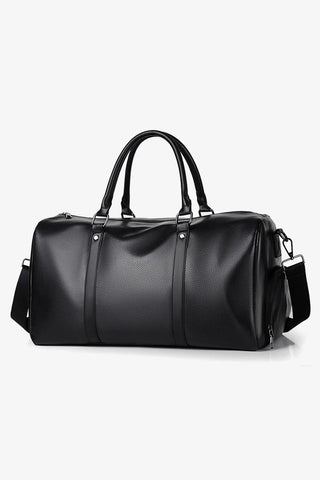 Real Leather Unisex Multi-functional Duffle Travel Bag