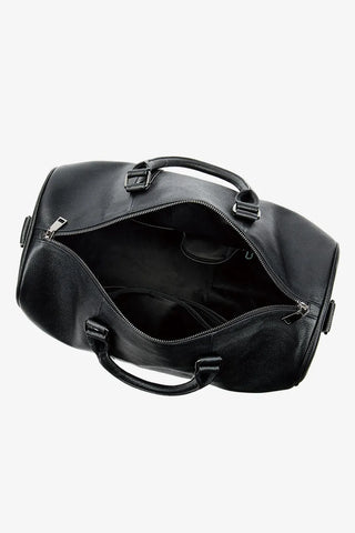 Real Leather Unisex Multi-functional Duffle Travel Bag