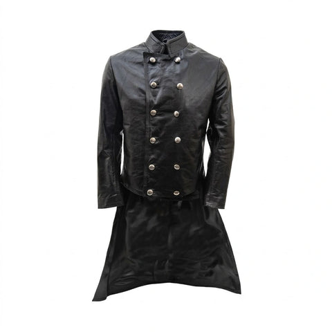 RDR 2 Micah Bell Double Breast Black Tailcoat