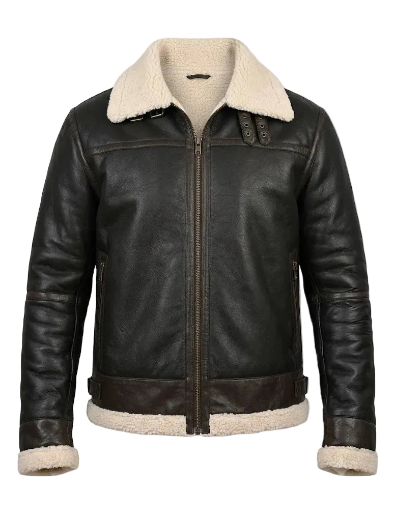 Resident Evil 4 Leon Kennedy Black Leather Jacket