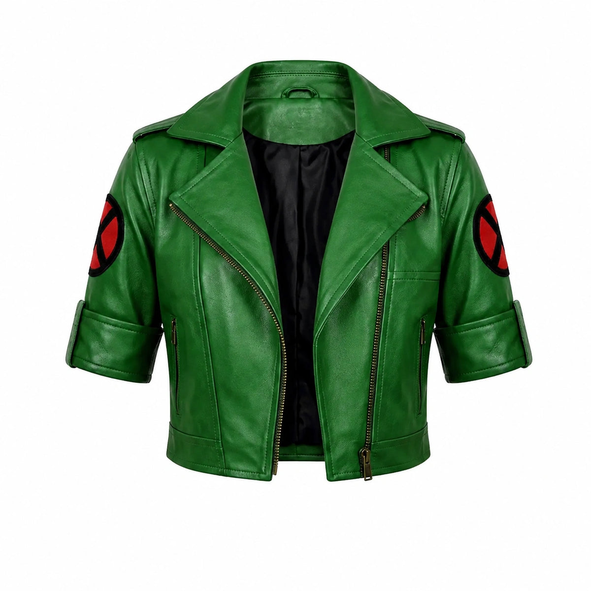Rogue Green Cropped Costume Jacket