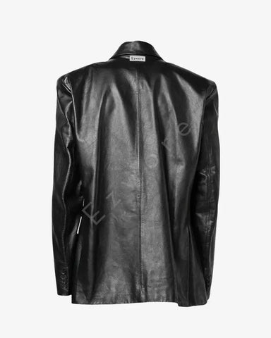 Sanco Vegan Leather Coat