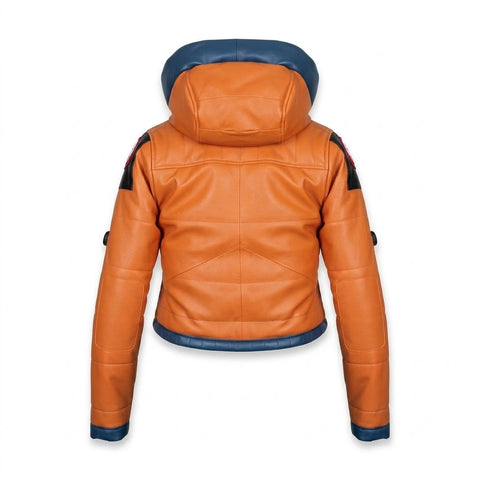 Apex Legends Wattson Hoodie Leather Jacket