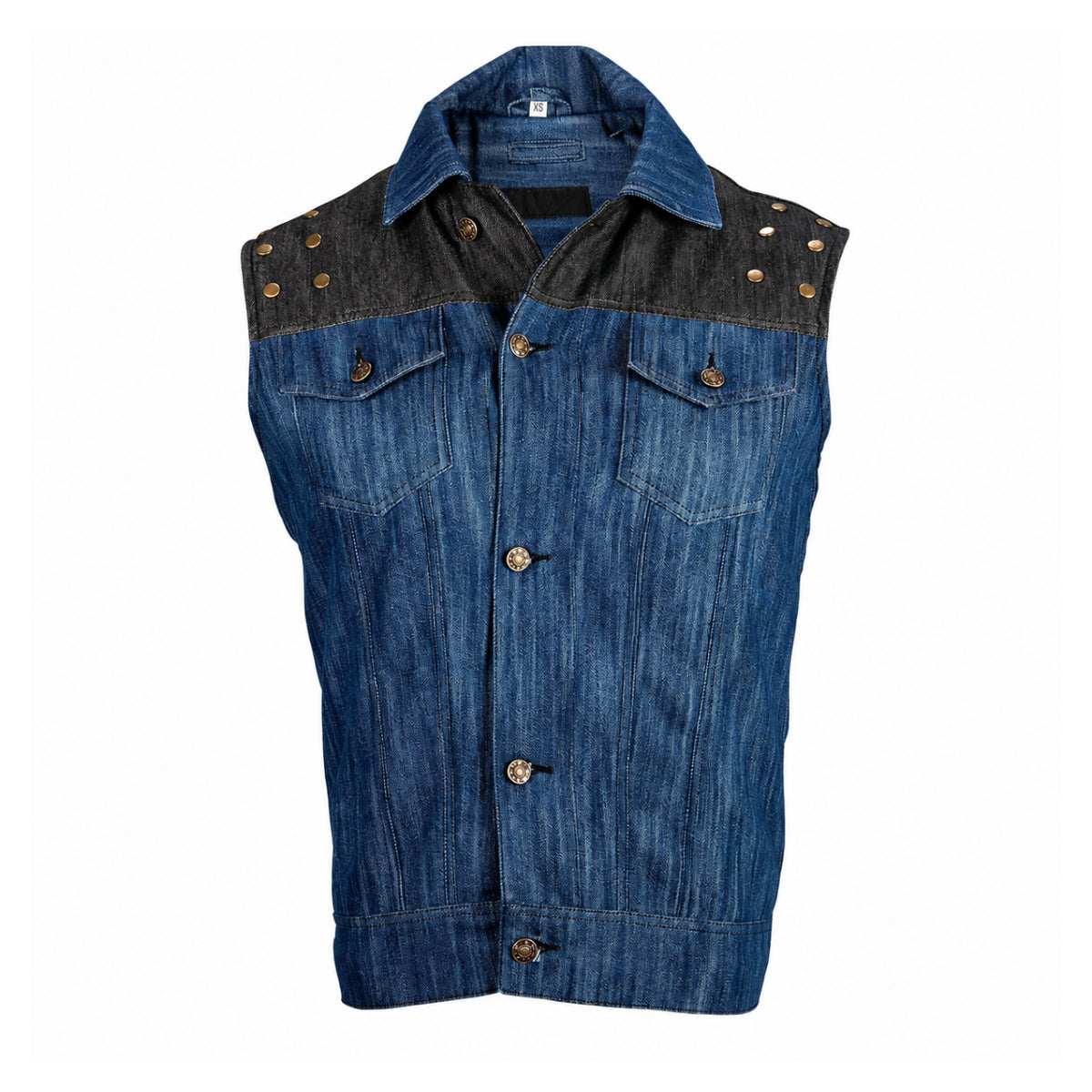 Delsin Rowe Denim Blue Vest