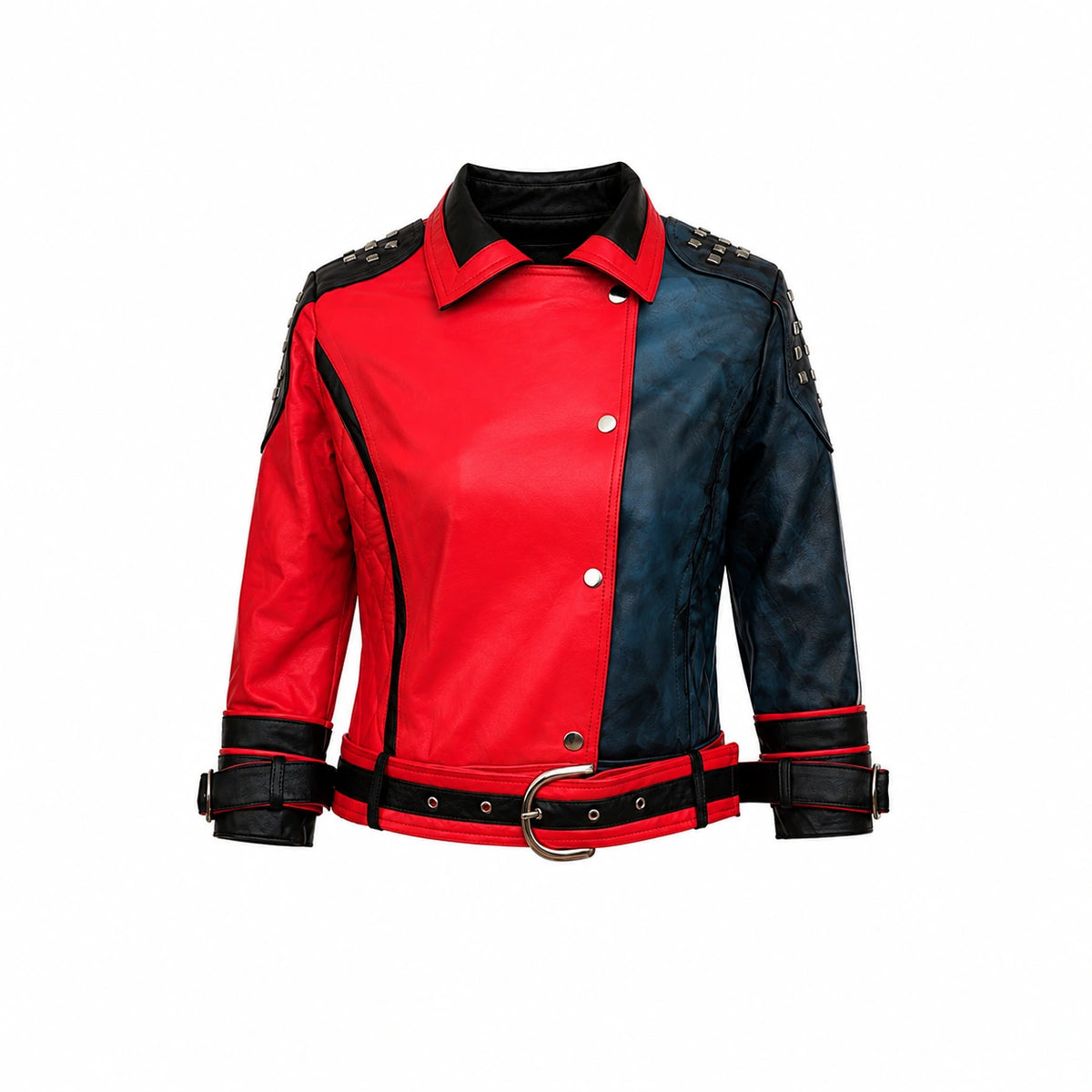 Harley Quinn League Leather Jacket