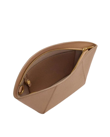 Supreme Real Cream Leather Nano Organizer Pouch