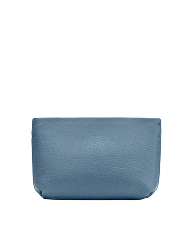 Supreme Real Leather Blue Nano Organizer Pouch