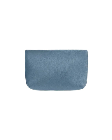 Supreme Real Leather Blue Nano Organizer Pouch