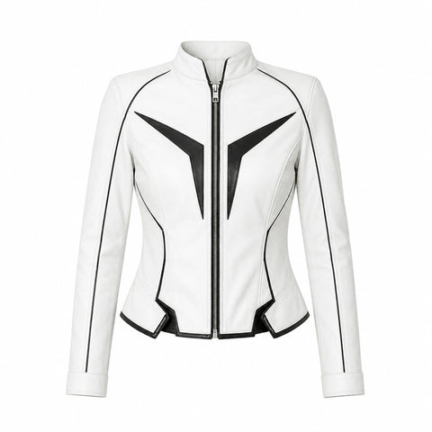 Movie The Marvels Monica Rambeau White Jacket