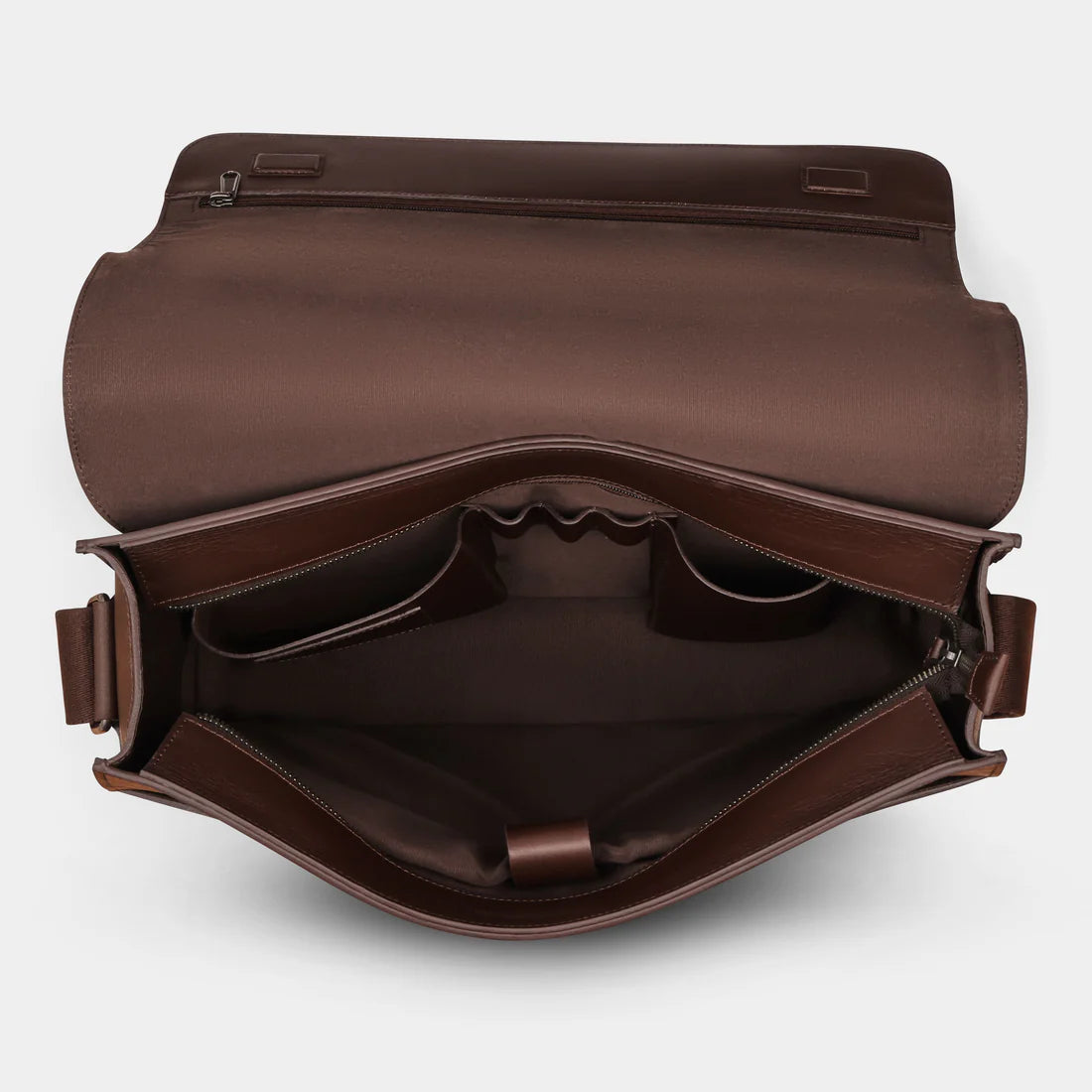 The Carismatico Vintage Brown Leather Satchel