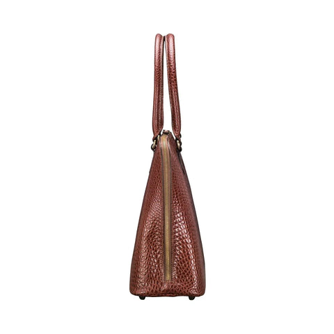 The Fiorella Croco - Croc Effect Laptop Briefcase For Women