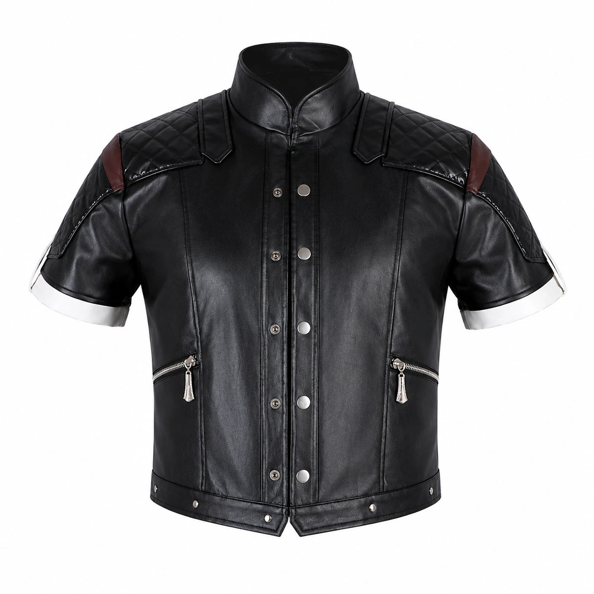 Game Kyo Kusanagi Black Leather Jacket