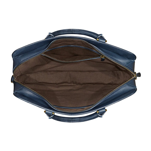 The Sorrento Saffiano - Ladies Luxury Leather Laptop Bag