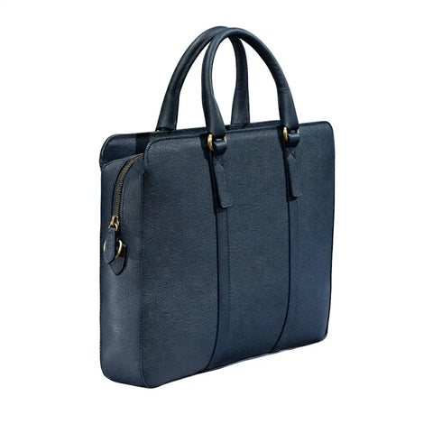 The Sorrento Saffiano - Ladies Luxury Leather Laptop Bag