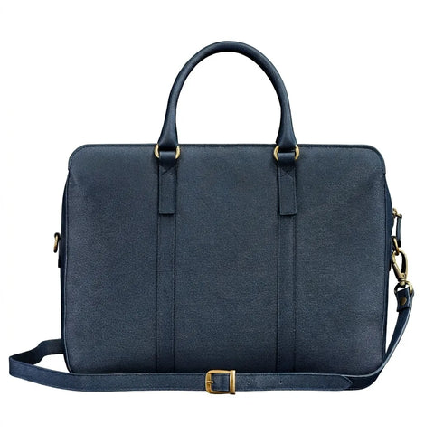 The Sorrento Saffiano - Ladies Luxury Leather Laptop Bag