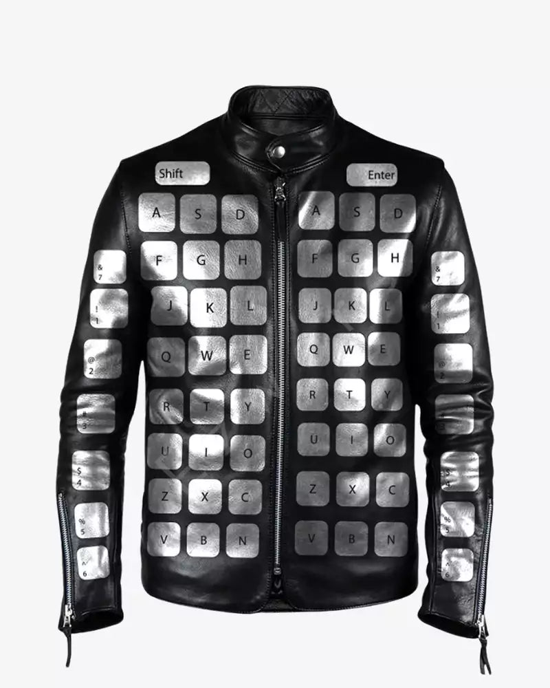 The Keyboard Leather Jacket