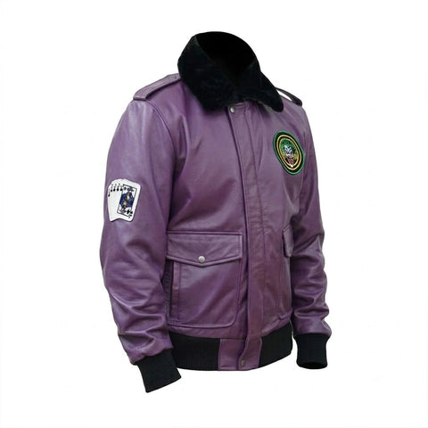 Batman 1989 Joker Goon Leather Jacket