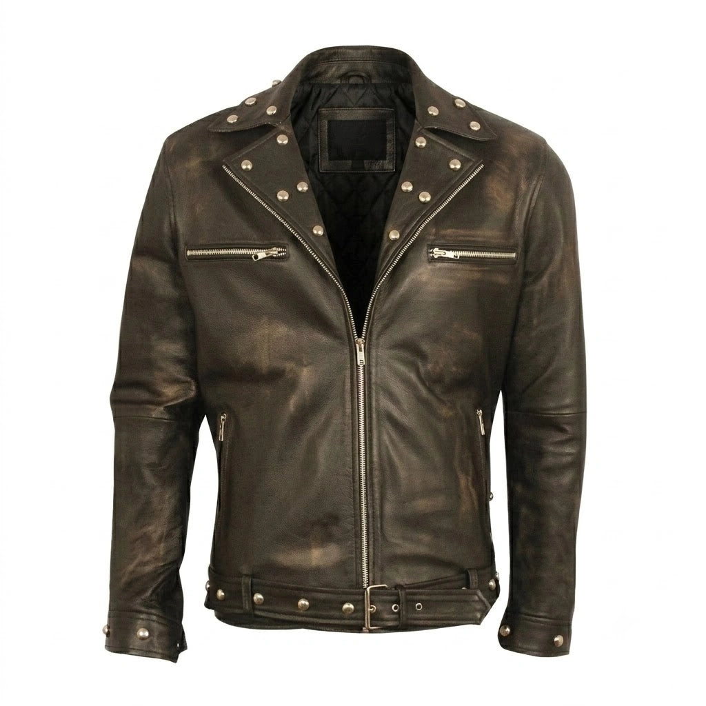 Tunnel Snakes Rule Fallout 3 Biker Leather Jacket