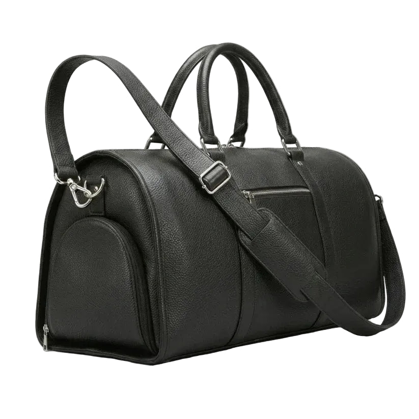 Weekender Supreme Travel Grain Leather Duffle Bag