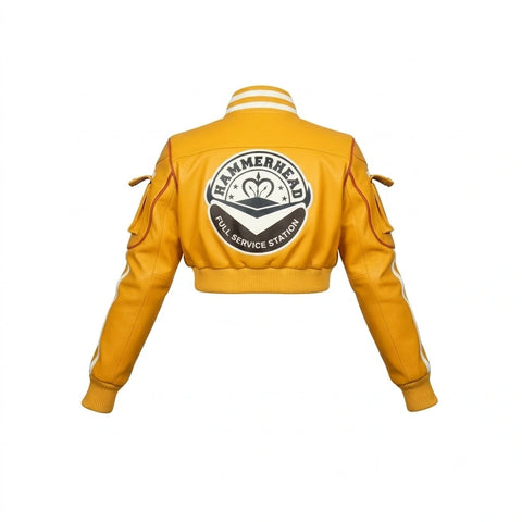 Women Cindy Aurum Final Fantasy Yellow Jacket