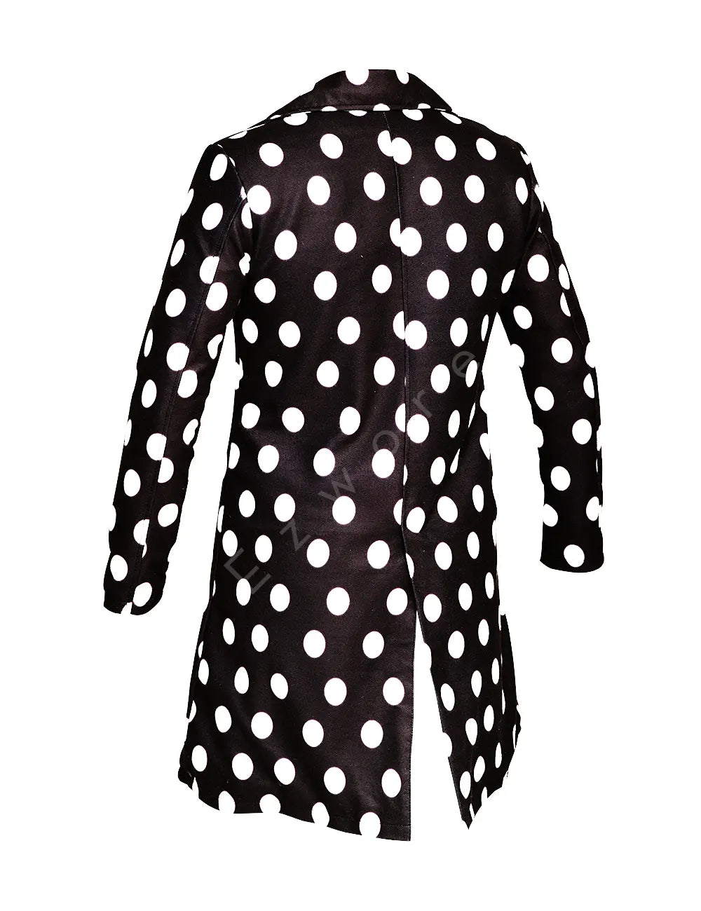 Women Polka Dot Print Coat