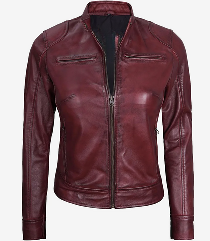 Womens-Real-Leather-Biker-Style-Jacket