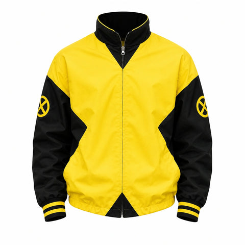 X-Men 97 Costume Color-Block Bomber Jacket