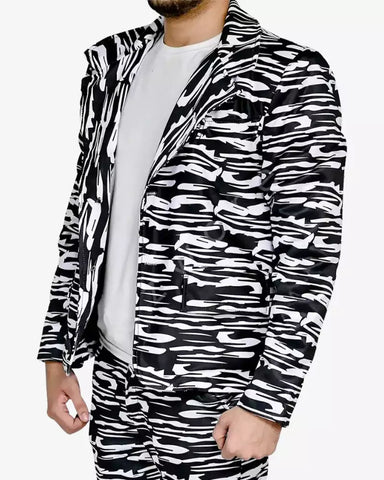 Zebra Print Tracksuit