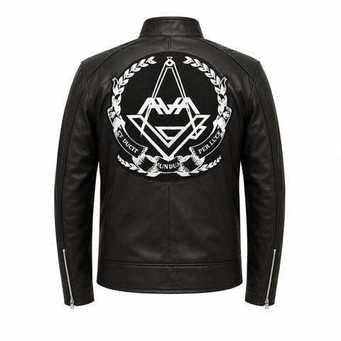 Angels And Airways Love Leather Jacket