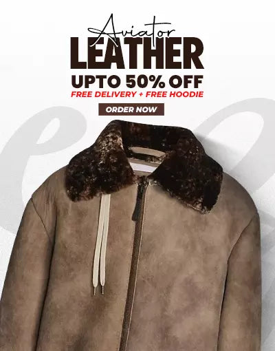 Aviator Leather Jacket 